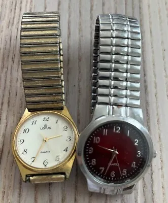 $19.99 • Buy Lot Of 2  Men’s Watches Quartz  Lorus