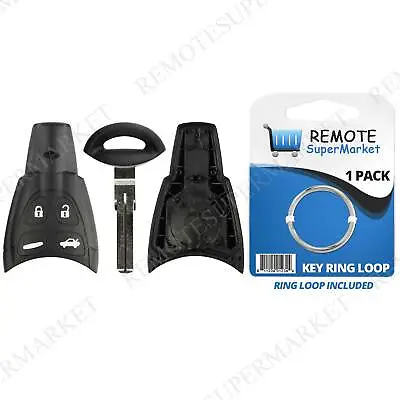 Replacement For Saab  9-3/9-5 Remote Car Key Fob Shell Case • $9.95