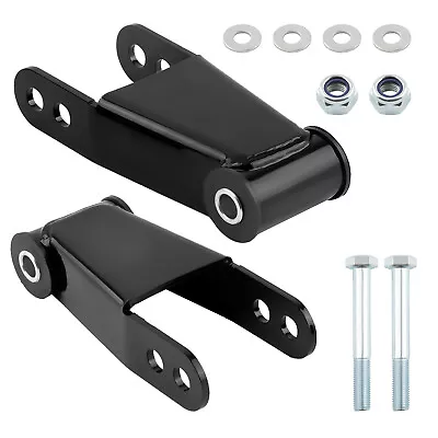 1 -2  Drop Leaf Spring Shackle Lowering Kit For Ford F100 F150 2WD 1973-1996 • $38.98