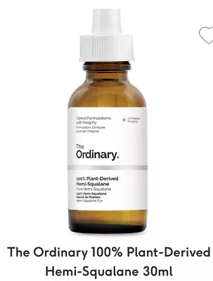 £6.99 • Buy The Ordinary 100% Plant-Derived Hemi-Squalane 30ml