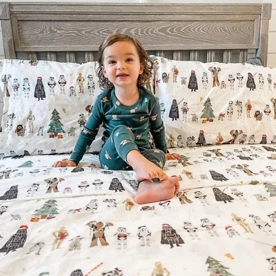 Disney Pottery Barn Star Wars CHEWBACCA FULL SHEET SET Jedi School Boy Gift  🚀 • $128.79