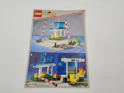 Lego® TRAIN Railway 4532 Instructions Level Crossing • $9.85