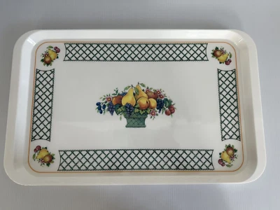 £12.71 • Buy BASKET By Villeroy Boch ~ 18  Plastic SERVING TRAY PLATTER