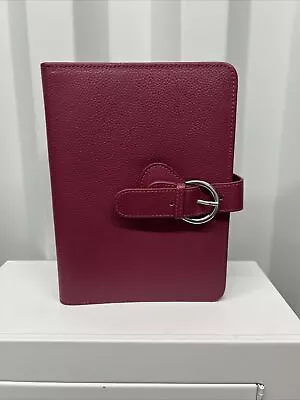 Franklin Covey CO AVA 7 Ring Binder 1 1/4” Plum Retail $89 Item: 45806 • $16.80