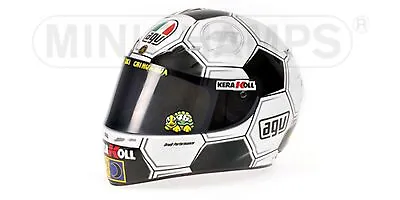 Minichamps 328080086 HELMET AGV VALENTINO ROSSI MOTOGP BARCELONA 2008 Scale 1:2 • $119.25