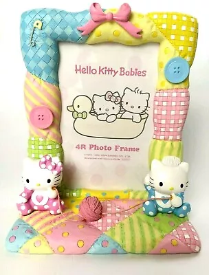 Rare Hello Kitty Babies Photo Frame SANRIO By ELLON 4R 1976 1999 2004 9-2703-1 • $75.95