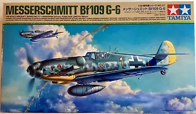 1/48 Tamiya Messerschmitt Bf109 G-6 • $22