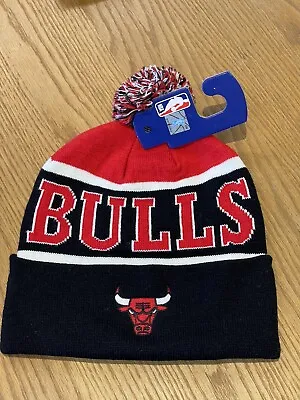 New NBA Chicago Bulls Hat Bobble Winter Hat • £10.99