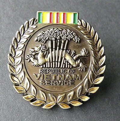 Vietnam Service Ribbon Insignia Veteran Lapel Pin Badge 1 Inch • $5.64