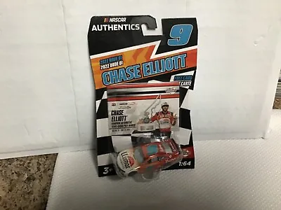 2022 Nascar Authentics Wave 1 Chase Elliott #9 Car 1/64 Die Cast Lionel N.O.C. • $9.50