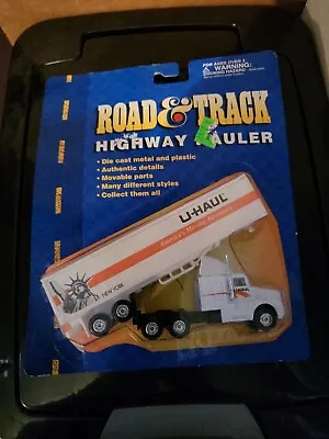 New/Still Sealed Vintage Road & Track Highway Hauler U-Haul Semi W/Trailer • $23.99