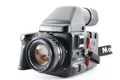 Mamiya 645 Pro Film Camera Black Sekor C 80mm F/2.8 N [Excellent++] From Japan • $710