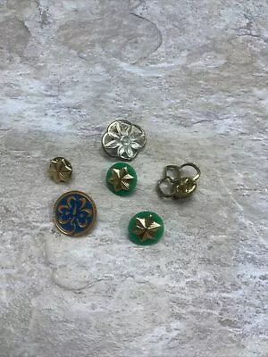 Vintage Girl Scouts Of America Pins Lot Of 6 • $9.89