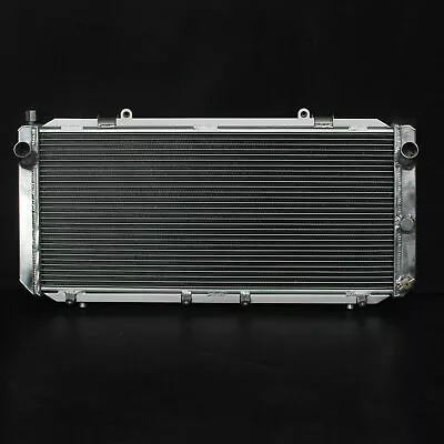 Aluminum Radiator 2 Rows For Toyota MR2 L4 2.0L Turbocharged 91-95 • $130