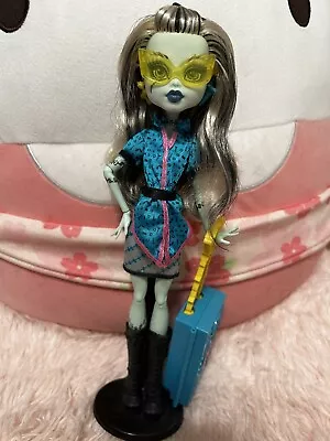 Monster High Doll Frankie Stein Scaris City Of Frights *READ DESCRIPTION* • $40