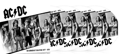 AC/DC – The Broadcast Collection 1977 – 1979 4-cd Box.    New In Seal • £23.99