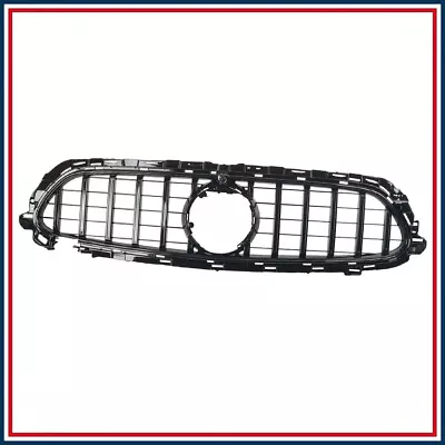 For 2021-23 Mercedes W213 E350 E450 All Black Gt Style Front Grill Bumper Grille • $88.34