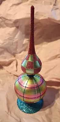 Mackenzie Childs Home Sweet Home Glass Finial - (DOUBLE) RETIRED!! NWT!! • $67