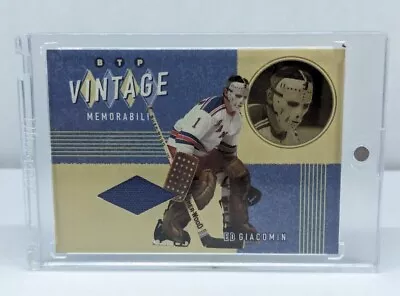 2003 ITG Between The Pipes Jersey Ed Giacomin #VM-20 • $17.72
