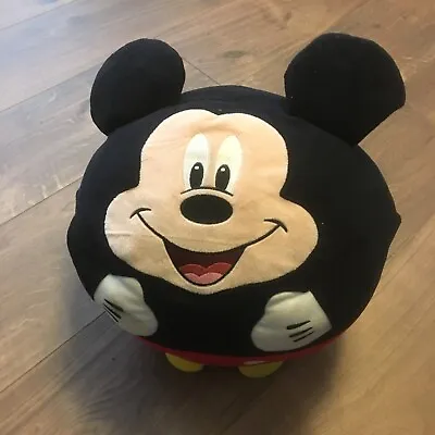 £3 • Buy LARGE 12  X 12  ROUND MICKEY MOUSE TY SOFT TOY BEANIE BALL 