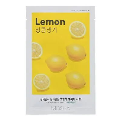 Missha Airy Fit Lemon Sheet Mask 19g • $7.08
