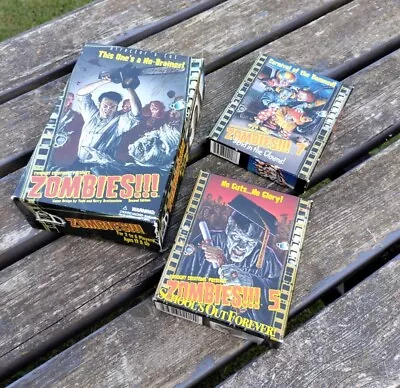 £49.95 • Buy Zombies!!! Director's Cut Edition Board Game With Schools Out & Clowns Expansion