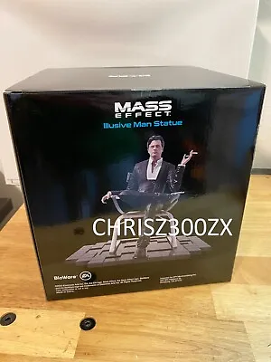 Mass Effect ILLUSIVE Man Polyresin Statue Figure Color Statuette + COA Numbered • $135.50
