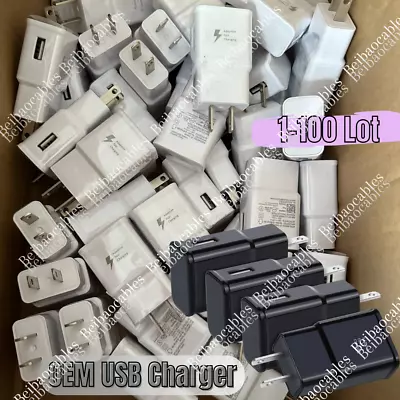 For Android Samsung USB Wall Charger Fast Adapter Block Charging Cube Brick Lot • $7.65