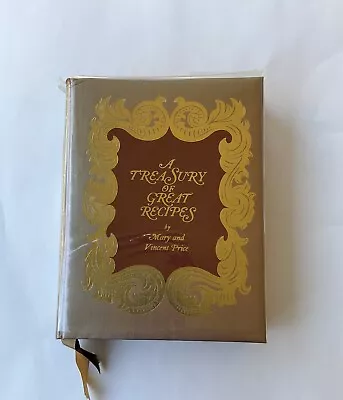 Vintage 1965 A Treasury Of Great Recipes By Mary & Vincent Price First Printing! • $59