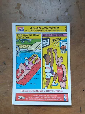 $4 • Buy 2003-04 Bazooka Comics #6 Allan Houston (Gem Mint)