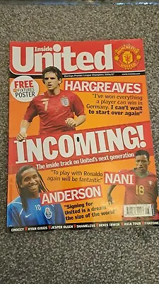 Inside United Magazine August 2007 Manchester United Issue 181 • £2.50