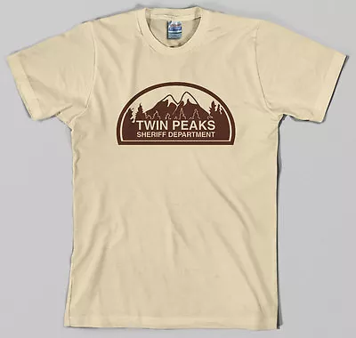 Twin Peaks Sheriff Department T Shirt David Lynch Tv Police Fire Walk With Me • £10.57