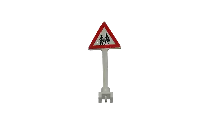 Lego® CITY Traffic Sign Road Street Crossing Road Pedestrians • $2.26