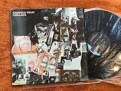 Canned Heat 1970 Collage OG 1970 LP W/shrink SUS 5298 SUNSET NM Vinyl Original! • $39
