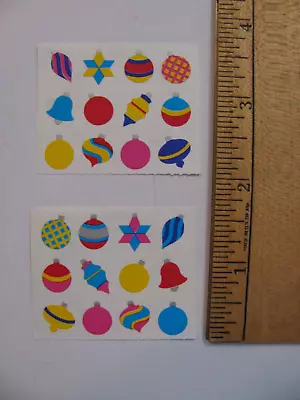 Mrs. Grossman's CHRISTMAS TREE ORNAMENTS 2 Mods Each Mod 2  X 1.5  NOS • $2.99