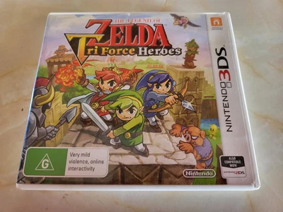 $15.50 • Buy Legend Of Zelda Tri Force Heroes - Nintendo 3DS Game - Used