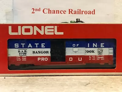 O Scale Trains Lionel Bangor Aroostook Box Car 9709 • $14.99