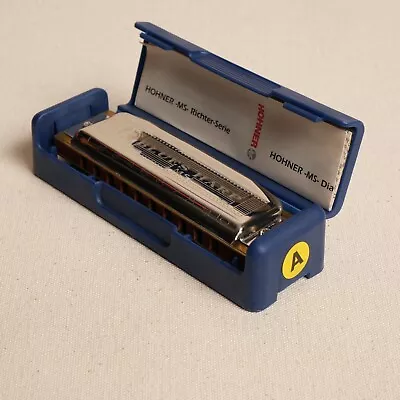 Hohner Blues Harp Model 532/20 Ms 10-hole Diatonic Harmonica In The Key Of A • $49.99