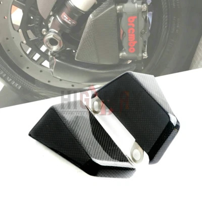$89.30 • Buy Motorcycle Carbon Fiber Brake Caliper Cooling Air Ducts Cooler Channel Radiator