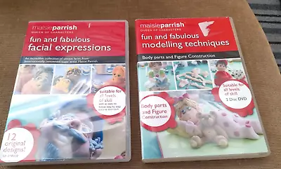 Maisie Parrish Cake Making DVDs Body Parts Facial Expressions Figure Construti • £11.99