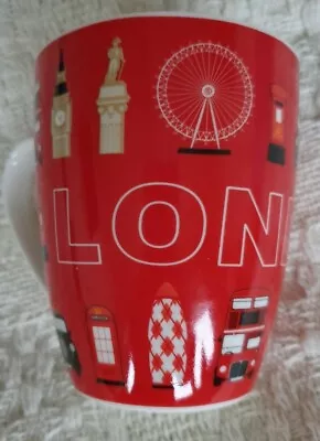 London Cup Mug Big Ben Nelson Eye Taxi Bus Post Box Bone China Puckator Ted Smit • £6.49