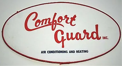 Vintage Comfort Guard HVAC Furnace Appliance Back Of Uniform 11  Patch NOS 1970s • $19.99