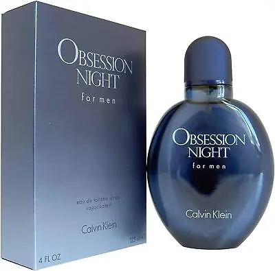 Calvin Klein Obsession Night For Men 125ml Eau De Toilette Spray Amber Fragrance • £27