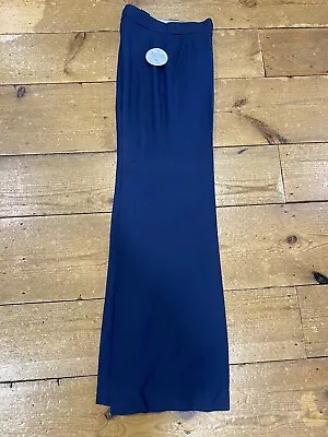 £20 • Buy KABIUS Original 1970’s Flared Trousers Poly Viscose French Blue - 29/32 C.1974