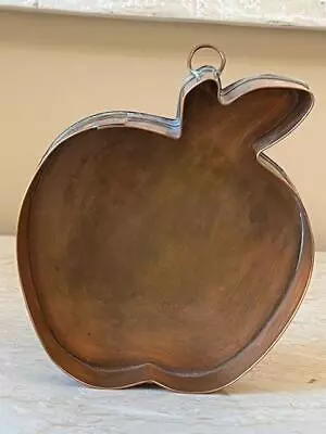  Michael Bonne   *cookie Cutter/pan  *copper  *signed  *apple  *6.5x5.5  *rare • $99.99