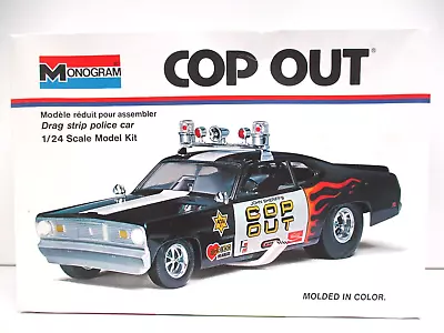 Monogram - Tom Daniel - Cop Out Plymouth Duster Police Funny Car  1/24 Model Kit • $27.95
