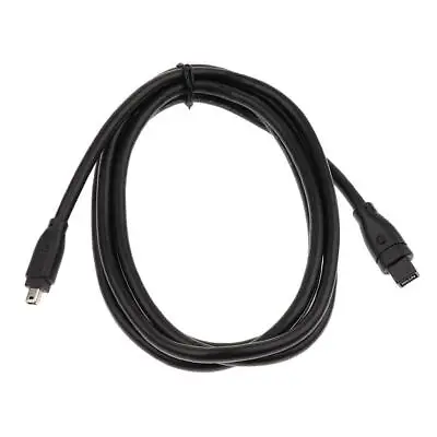 /wire 1394 9Pin To Four Pin DV Usb Cable Black • £8.93