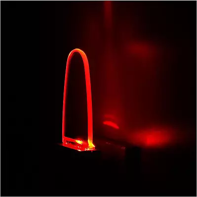 2 Pack LED Night Light Dusk To Dawn Light Sensor Auto On/off Nightlight (Red) • £12.06