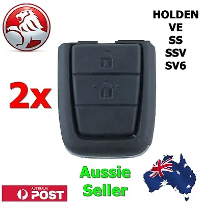 $24.95 • Buy 2x Holden VE Commodore UTE SS SSV SV6 Replacement Key 2 Button Shell Case