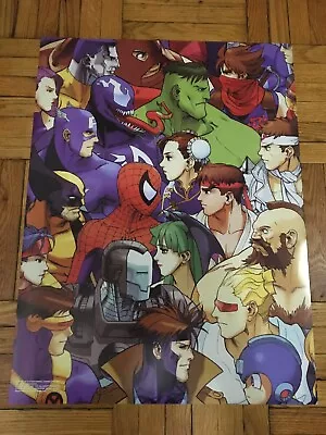 Marvel Vs Capcom Poster 18 X 24 Inches High Quality Wall Art Posters • $14.23